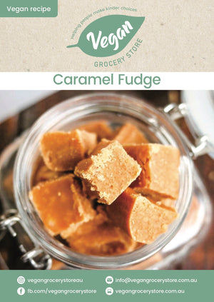 Vegan Caramel Fudge