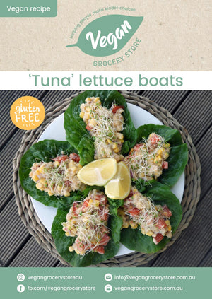 ‘Tuna’ lettuce boats