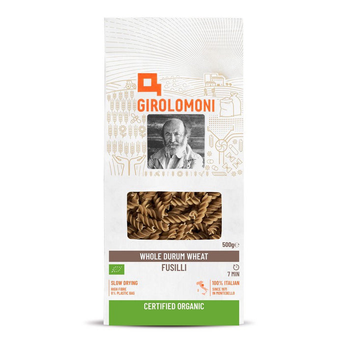 Girolomoni Whole Durum Wheat Fusilli 500g