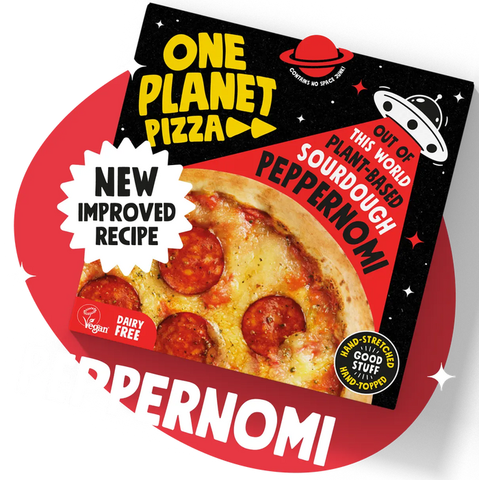 One Planet Vegan Pizza - Spicy Peppernomi 310g (cold)