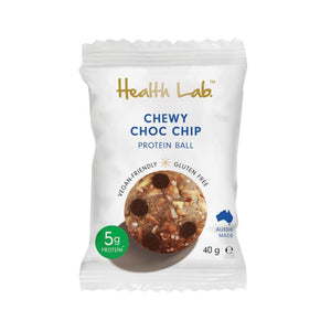 Health Lab Chewy Choc Chip Peanut Butter 40g