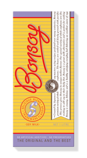 Bonsoy Organic Soy Milk 1L