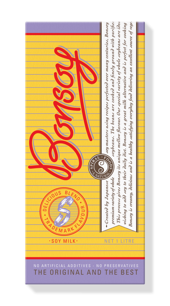 Bonsoy Organic Soy Milk 1L