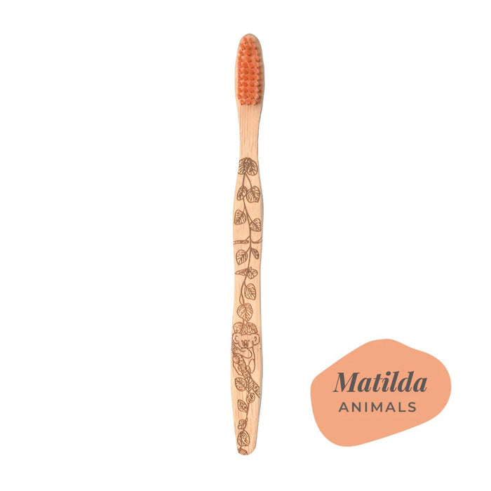 Brush It On Toothbrush - Bamboo - Adult - Matilda