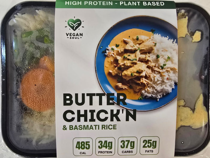 Vegan Soul Butter Chickn & Basmati Rice 320g (cold)