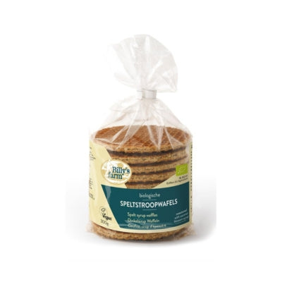 Billy's Farm Organic Spelt Syrup Waffles (Stroopwafel ) 300g