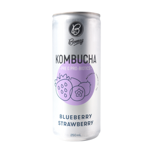 Bonsoy Kombucha - Blueberry Strawberry 250ml