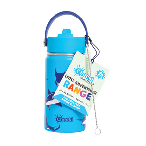 Cheeki Kids Bottle Insulated Sharks 400ml