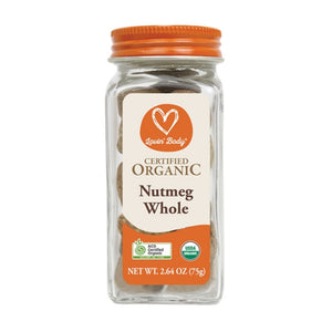Lovin Body Herbs & Spices - Nutmeg Whole 75g BB: 30.04.26
