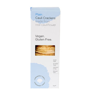 Curiously Cauli Crackers - Plain 70g