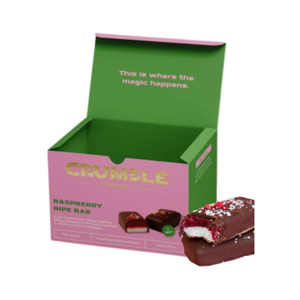Crumble Charms Chocolate Bars - Raspberry Ripe 2 x 55g (cold)