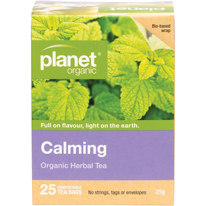 Planet Organic Calming Herbal Tea 25pk
