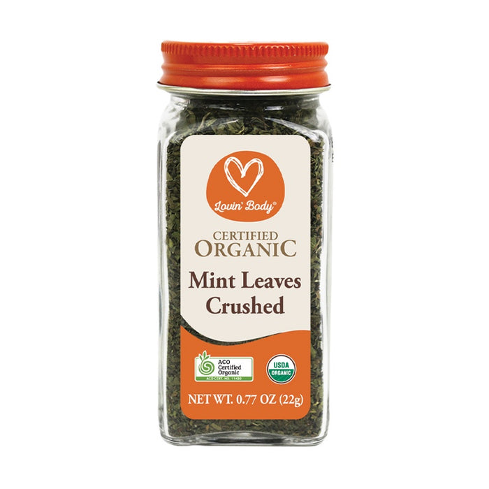 Lovin Body Herbs & Spices - Mint Leaves Crushed 18g