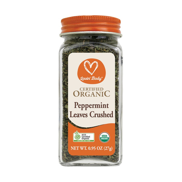 Lovin Body Herbs & Spices - Peppermint Leaves Crushed 24g