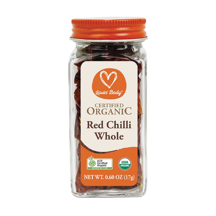 Lovin Body Herbs & Spices - Red Chilli Whole 17g