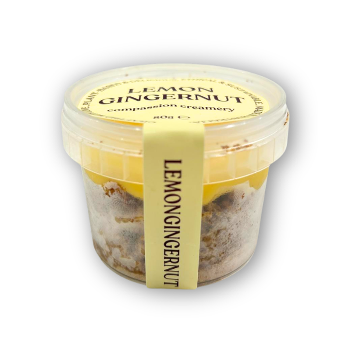 Compassion Creamery Lemon Gingernut 80g (cold)