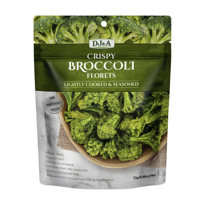 DJ&A Crispy Broccoli Florets 25g