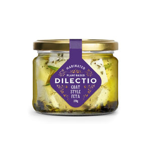 Dilectio Vegan Marinated Goat Style Cheese 320g (cold) BEST BEFORE: 03.10.26