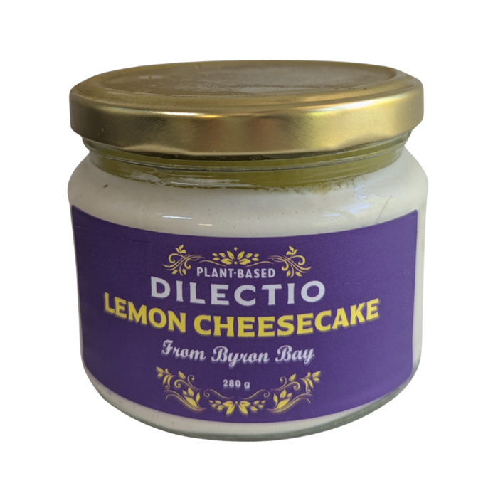Dilectio Vegan Lemon Cheesecake 280g (cold)