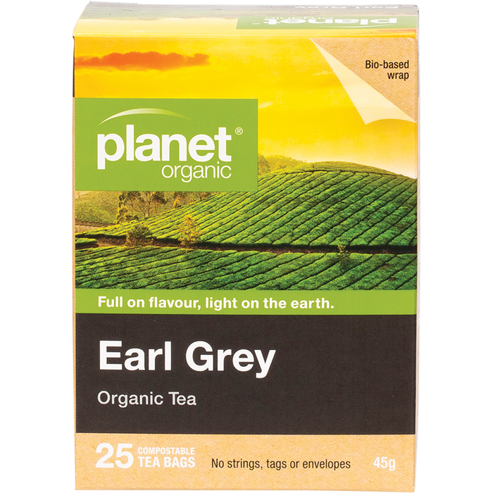Planet Organic Earl Grey Herbal Tea 25pk