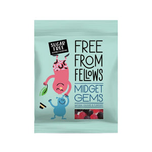 Free From Fellows Sugar Free Midget Gems 100g BB: 10.06.26