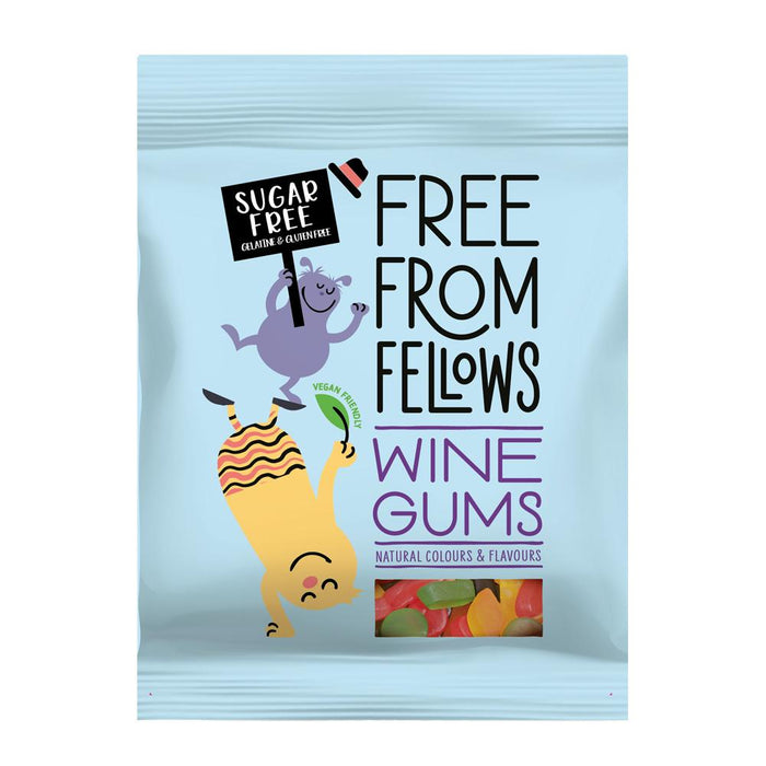 Free From Fellows Sugar Free Wine Gums 100g