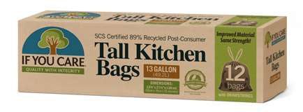 If You Care Recycled Tall Kitchen 12 Bags 13 Gallon