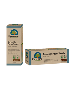 If You Care Reusable Paper Towels Roll 12 Sheets