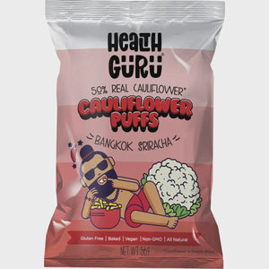 Health Guru Cauliflower Puffs Bangkok Sriracha 56g