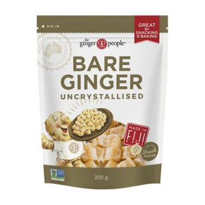 The Ginger People Uncrystallised Bare Ginger 200g