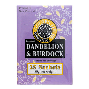 Golden Fields Organic Dandelion & Burdock 25pk 80g