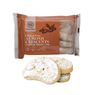 House of Biskota Gluten Free - Almond Crescents 200g
