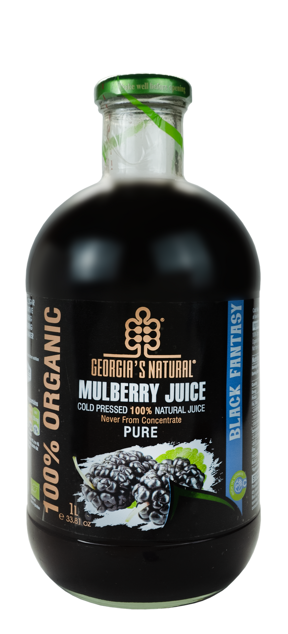Georgia's Natural Organic 100% Mulberry Juice 1L