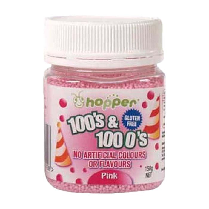 Hopper Hundreds & Thousands Pink 150g