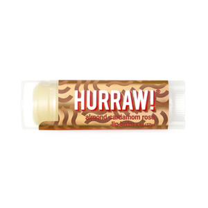 Hurraw Lip Balm - Almond, Cardamom & Rose
