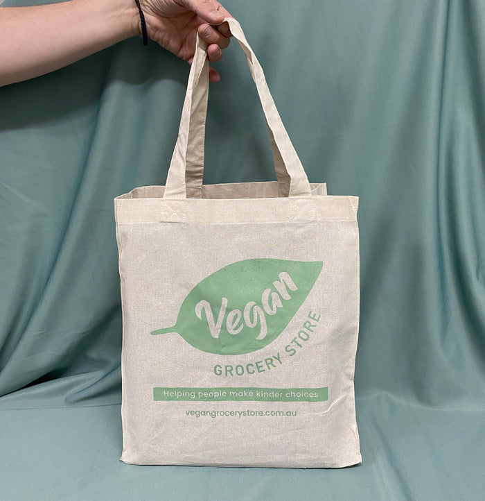 Vegan Grocery Store Calico Bag