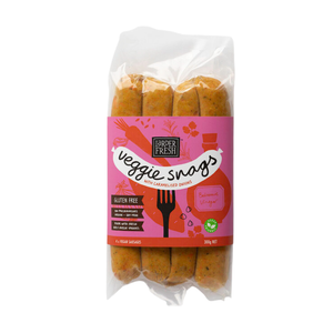 Larder Fresh Vege Snags Sausages - Caramelised Onions 300g (cold)