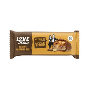 LoveRaw Milk Choc Peanut Caramel Bar 40g (cold)