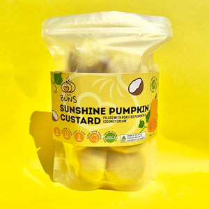 Green Gourmet Love Buns - Sunshine Pumpkin Custard 390g (cold)
