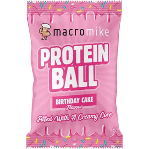 Macro Mike Protein Ball Birthday Cake 40g