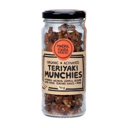 Mindful Foods Teriyaki Munchies Organic & Activated 90g