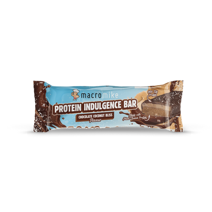 Macro Mike Protein Indulgence Bar Choc Coconut Bliss 50g