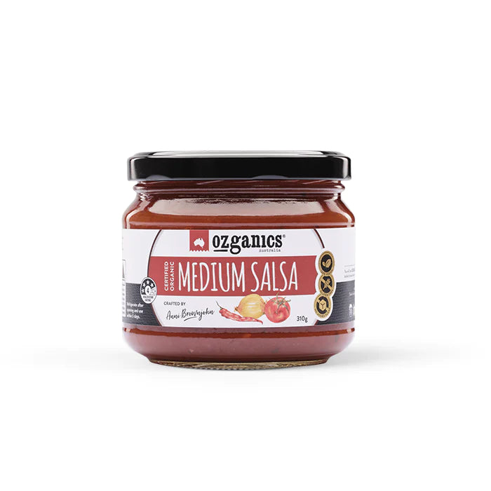 Ozganics Organic Salsa Medium 310g