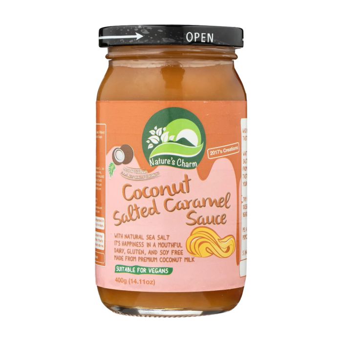Natures Charm Sauce - Salted Caramel Sauce 400g