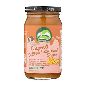 Natures Charm Sauce - Salted Caramel Sauce 400g BB: 17.10.26