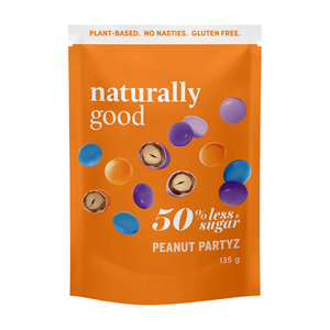 Naturally Good 50% Less Sugar - Peanut Mylk Partyz 135g