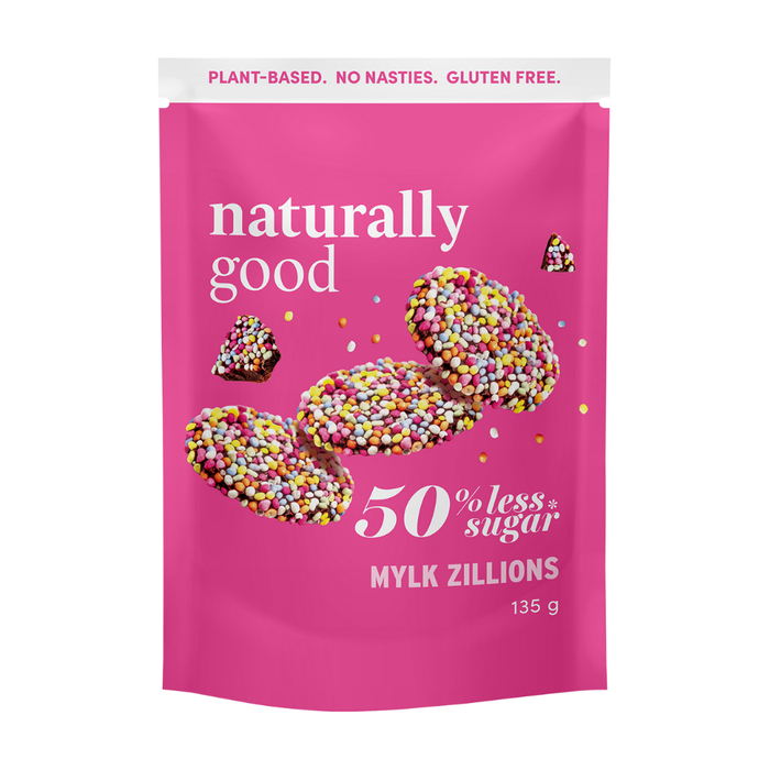 Naturally Good Mylk Zillions 50% Less Sugar 135g (cold)