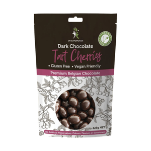 Dr Superfoods Tart Cherries Dark Chocolate 125g (cold)