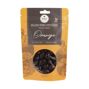 Naked Chocolate Co Dark Chocolate Freeze Dried Orange 100g (cold)