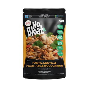 No Bloat Instant Meal - Pasta, Lentil & Veg Bolognese 55g